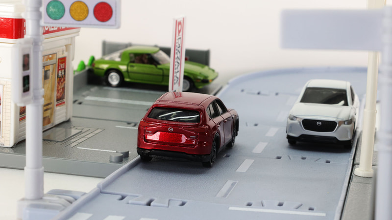 最新のCX-60がたくさん走っています