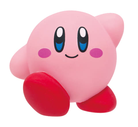 星のカービィ Wii デラックス」より4色のカービィのソフビガチャが9月