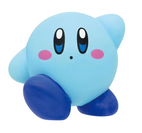 星のカービィ Wii デラックス」より4色のカービィのソフビガチャが9月