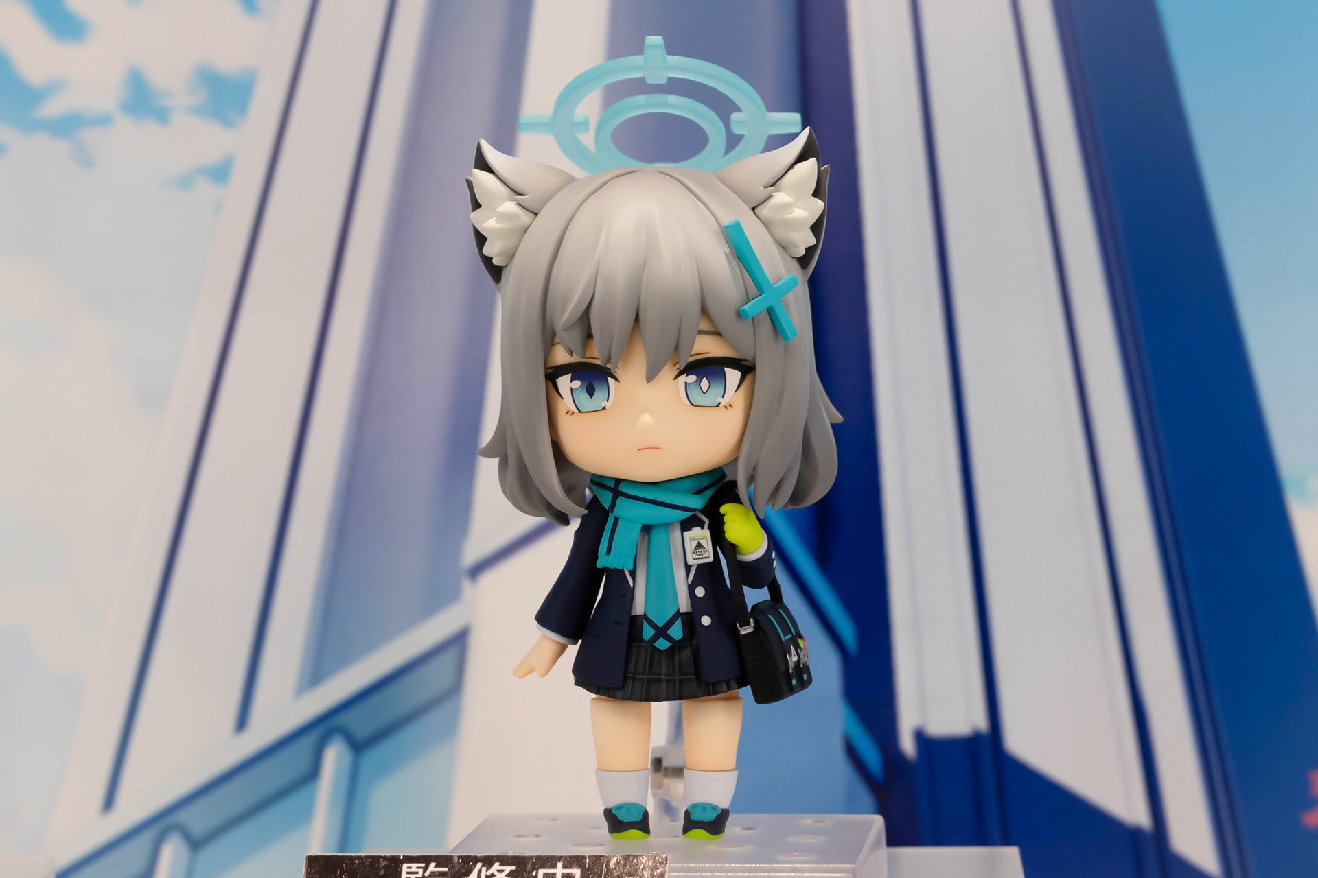 「ねんどろいど/砂狼シコロ」も彩色されたバージョンが展示されていた