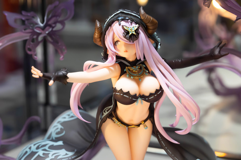 グランブルーファンタジー ナルメア　黒蝶夢幻衣　1/7 完成品フィギュア 限定販売】グランブルーファンタジー ナルメア(黒蝶夢幻衣) 1/7