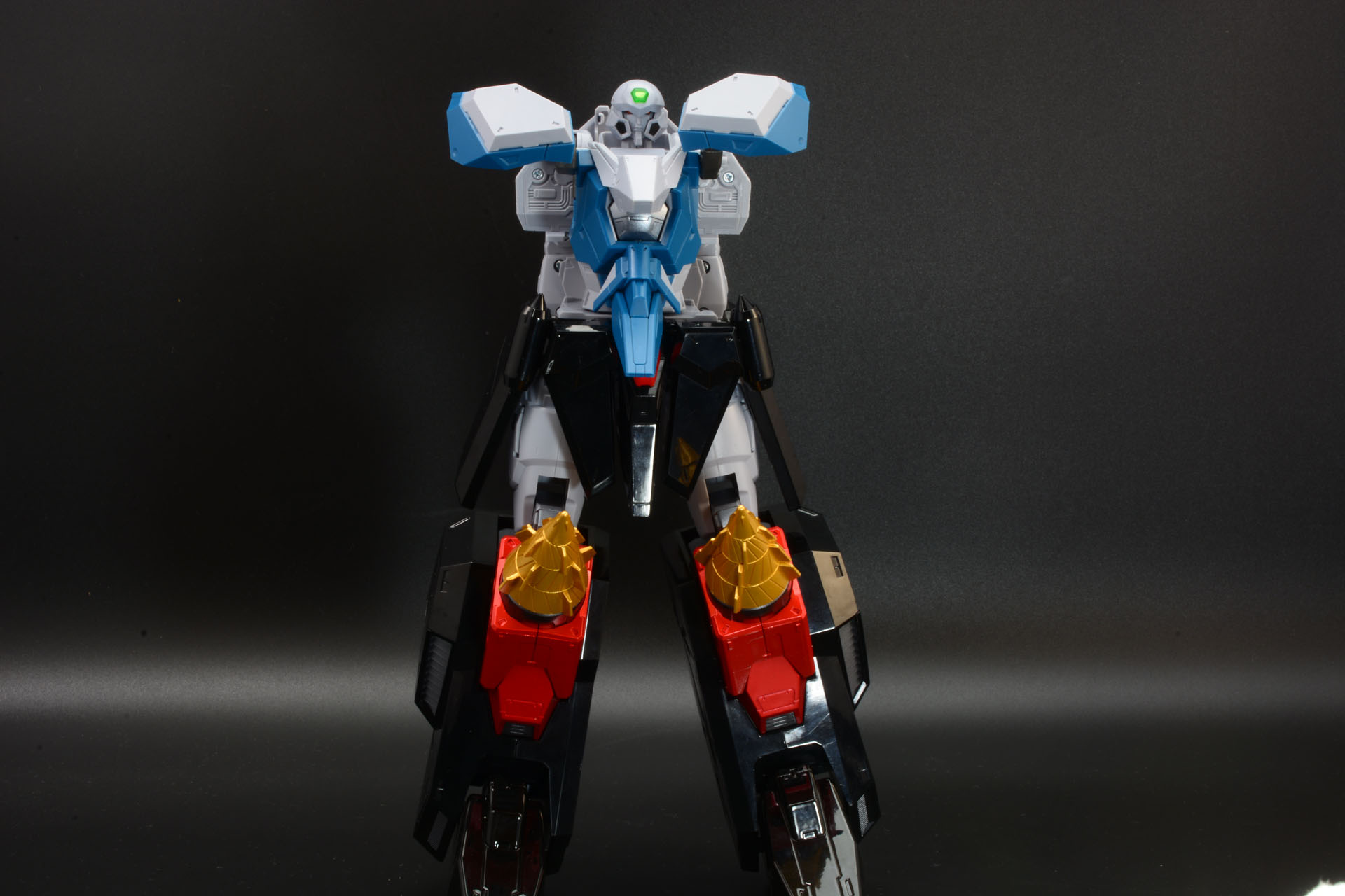 ガオファーの足をしっかり内部に通す