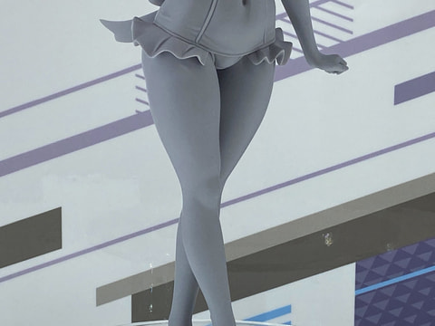 PSO2es」より水着姿の「蒼海のアネット」と「涼風のジェネ」が