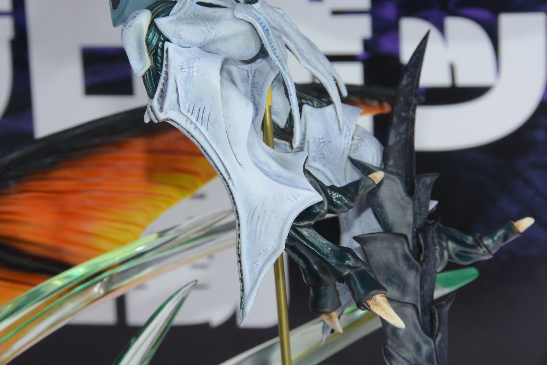 ドライブラシで生物的な装甲を表現