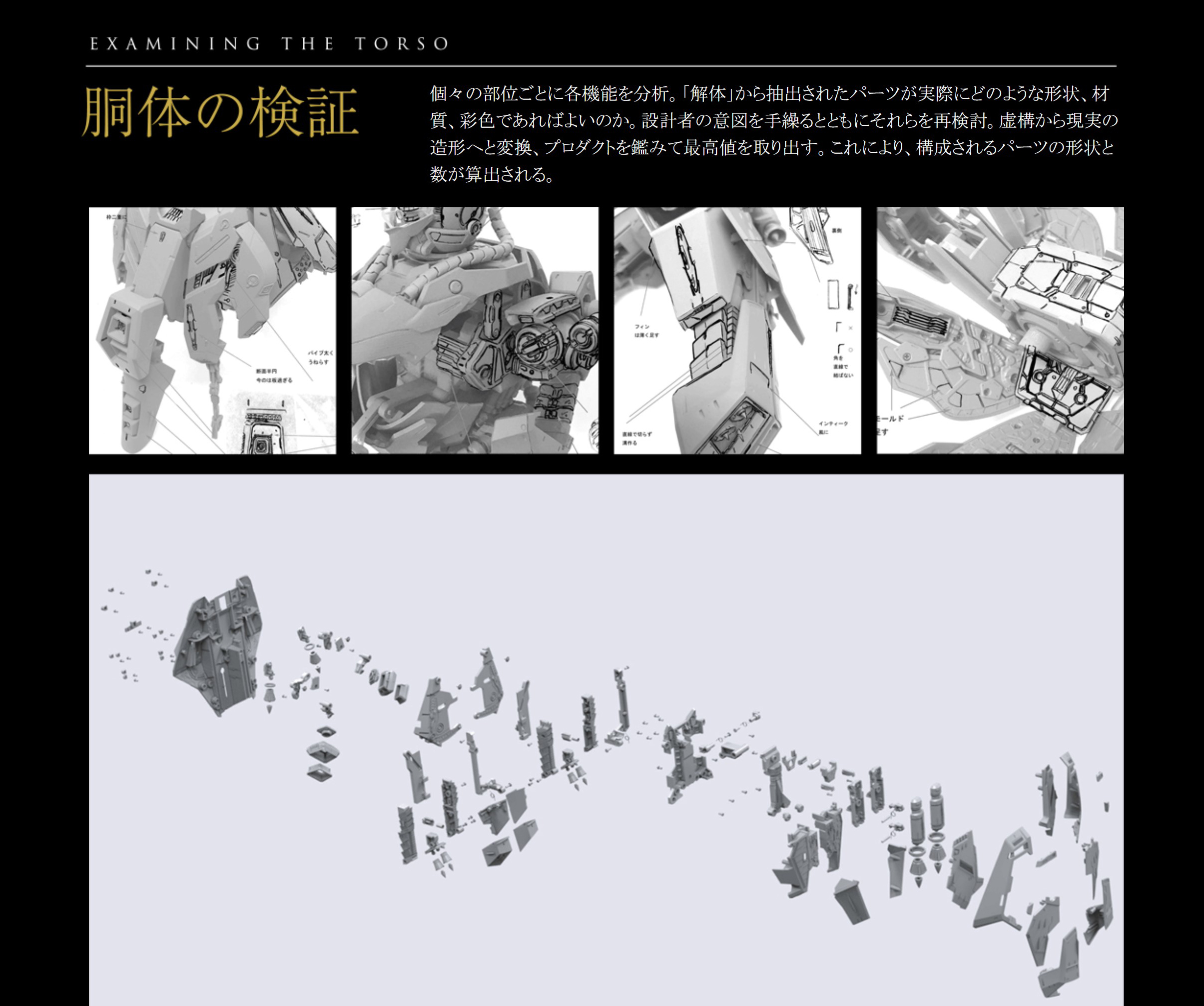 こちらは魂ウェブに掲載されている「METAL STRUCTURE 解体匠機 MSN-04 サザビー」の解説。どれだけ多くの部品で構成されているかその一端がわかる