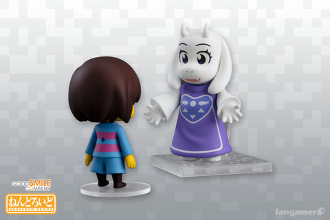 UNDERTALE」、トリエルとニンゲンの「ねんどろいど」発売！ フラウや