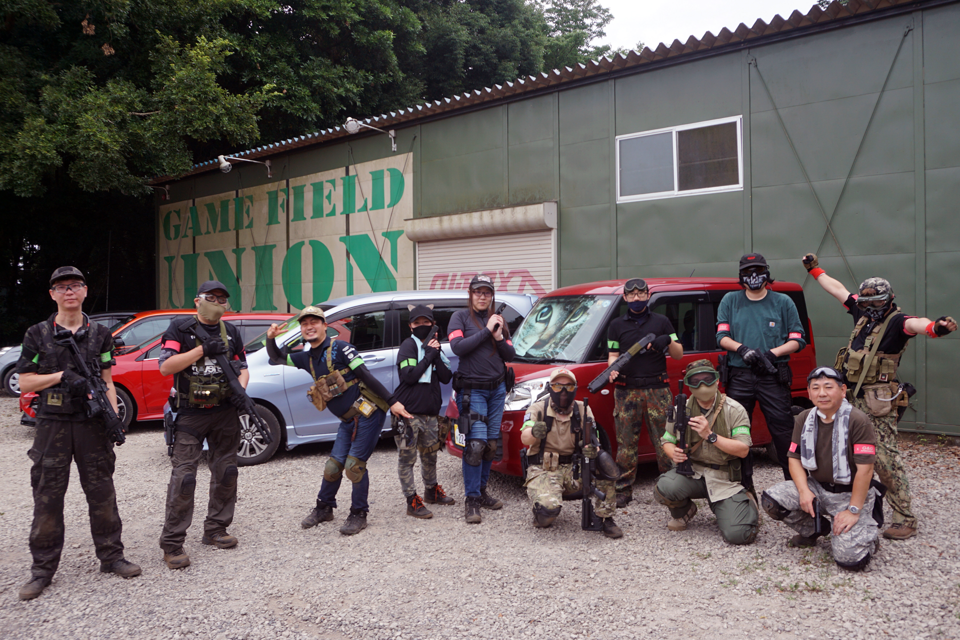 サバイバルゲームは「ミリタリールック」で楽しむ参加者がポピュラーだ