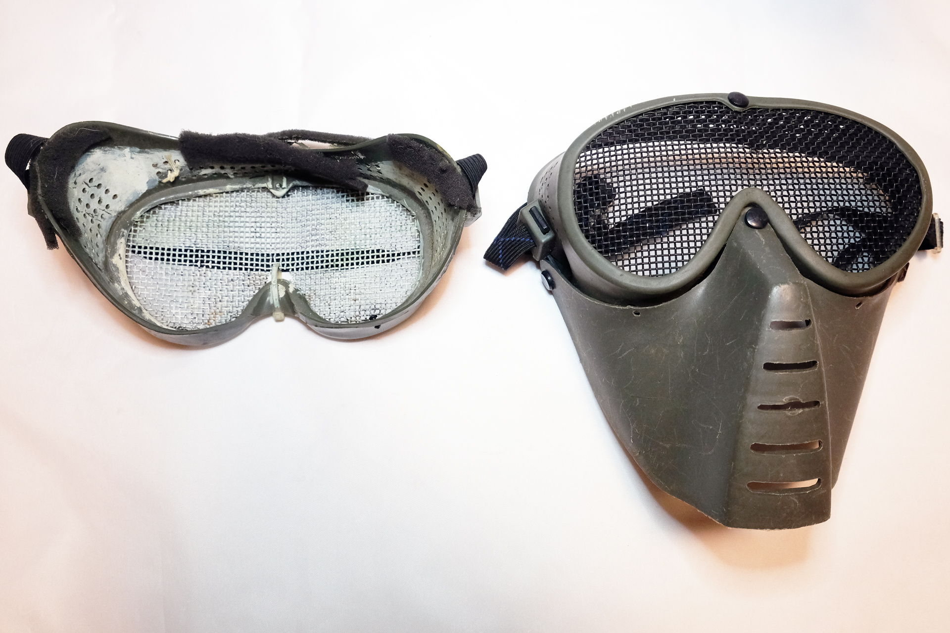 筆者もサンセイのメッシュゴーグルを愛用している