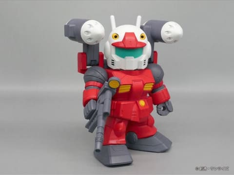 機動戦士ガンダム」よりガンダムとガンキャノンが全高約230mmの