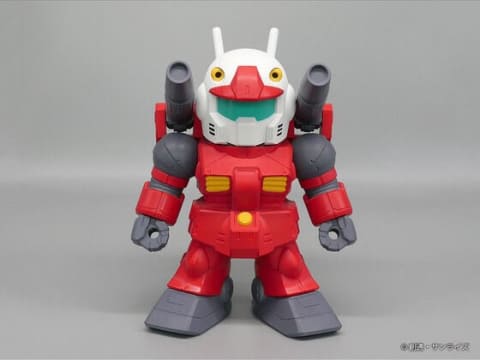機動戦士ガンダム」よりガンダムとガンキャノンが全高約230mmの