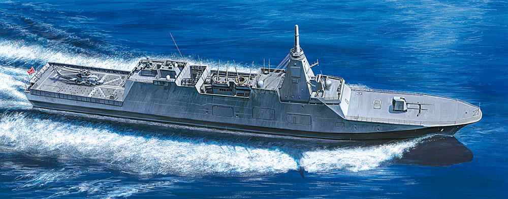 スケールモデル：1/700WL 海上自衛隊 護衛艦 FFM-1 もがみ