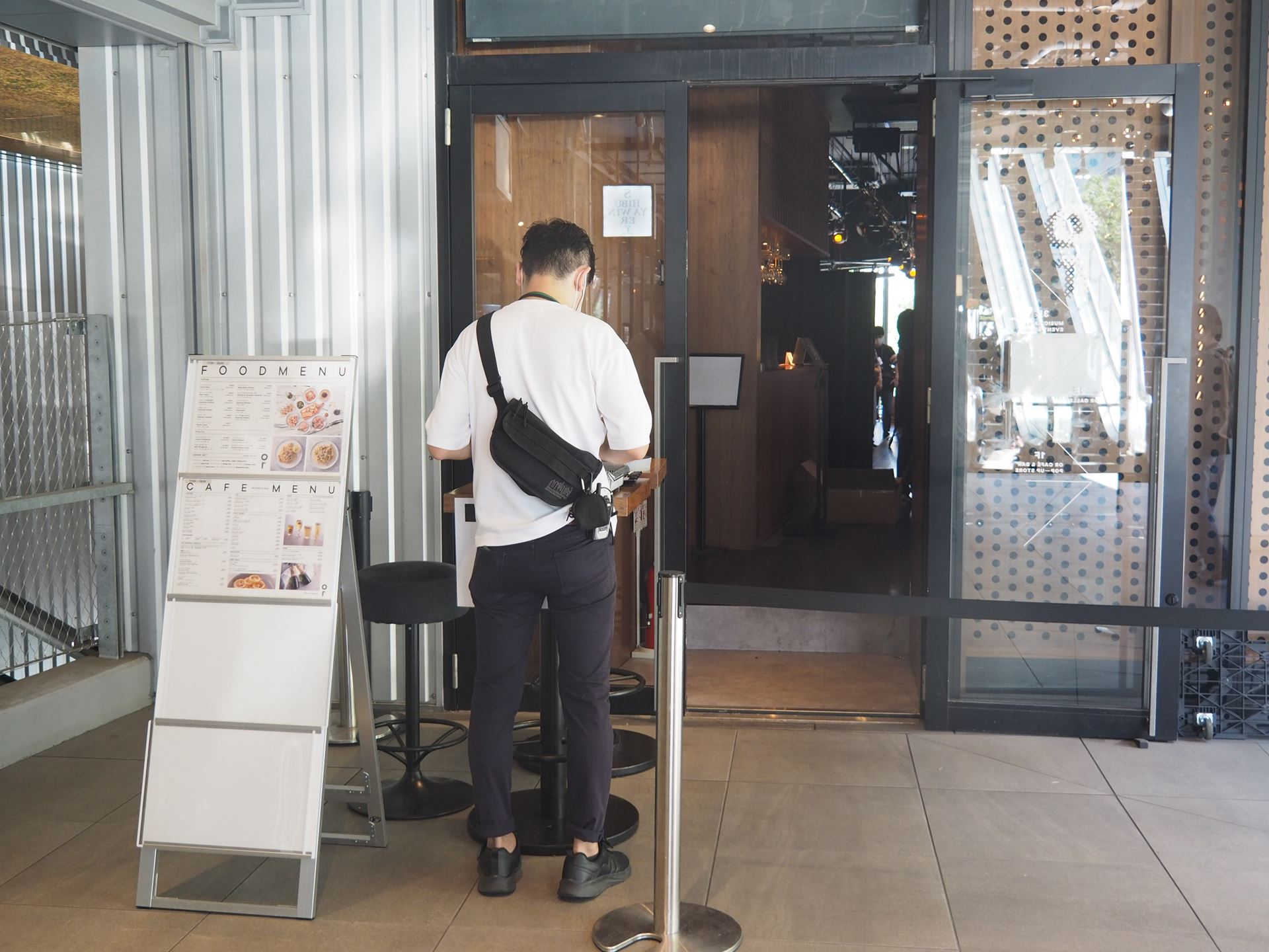 プレイヤーズラウンジの入口