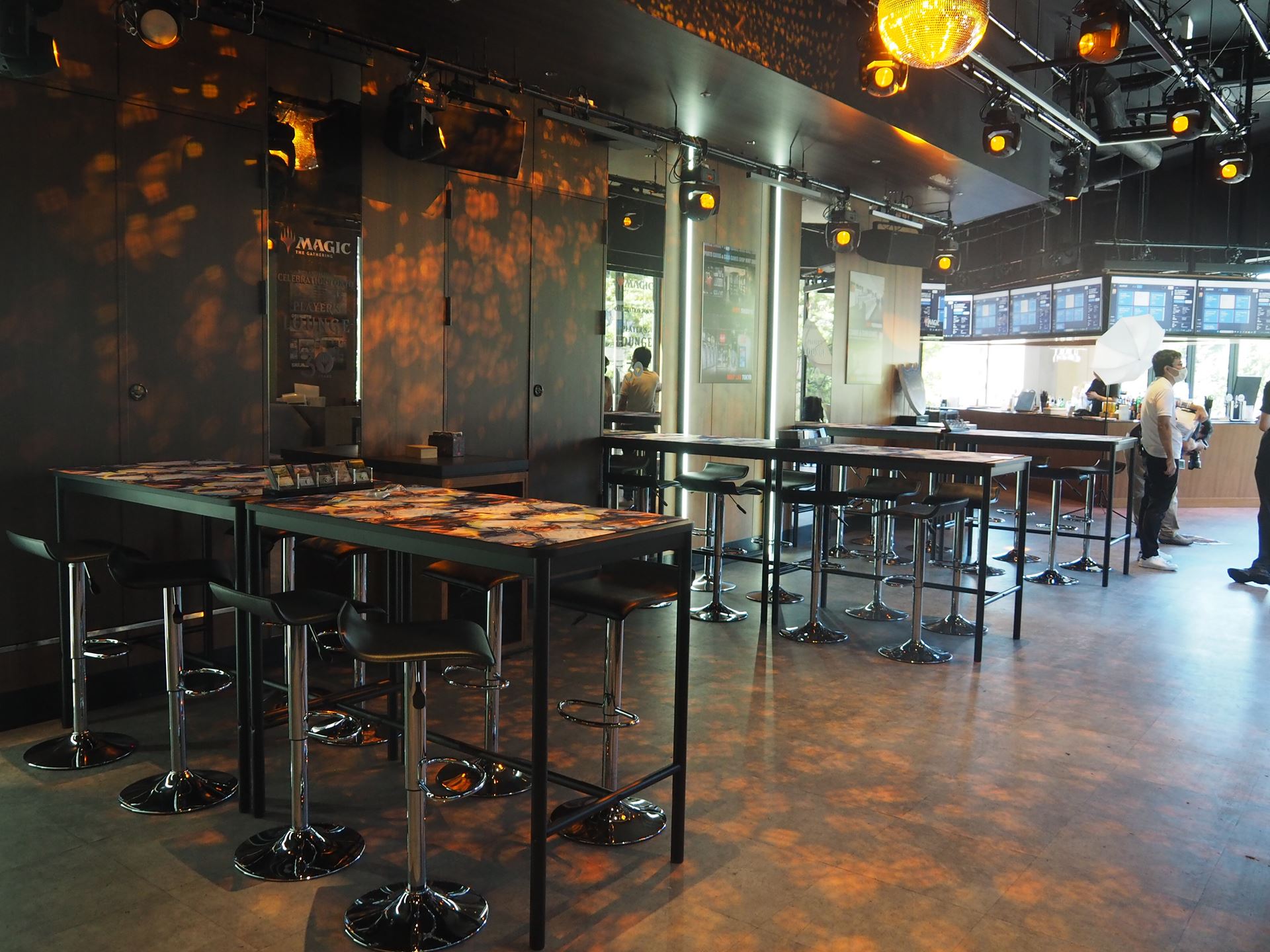 プレイヤーズラウンジの中の様子