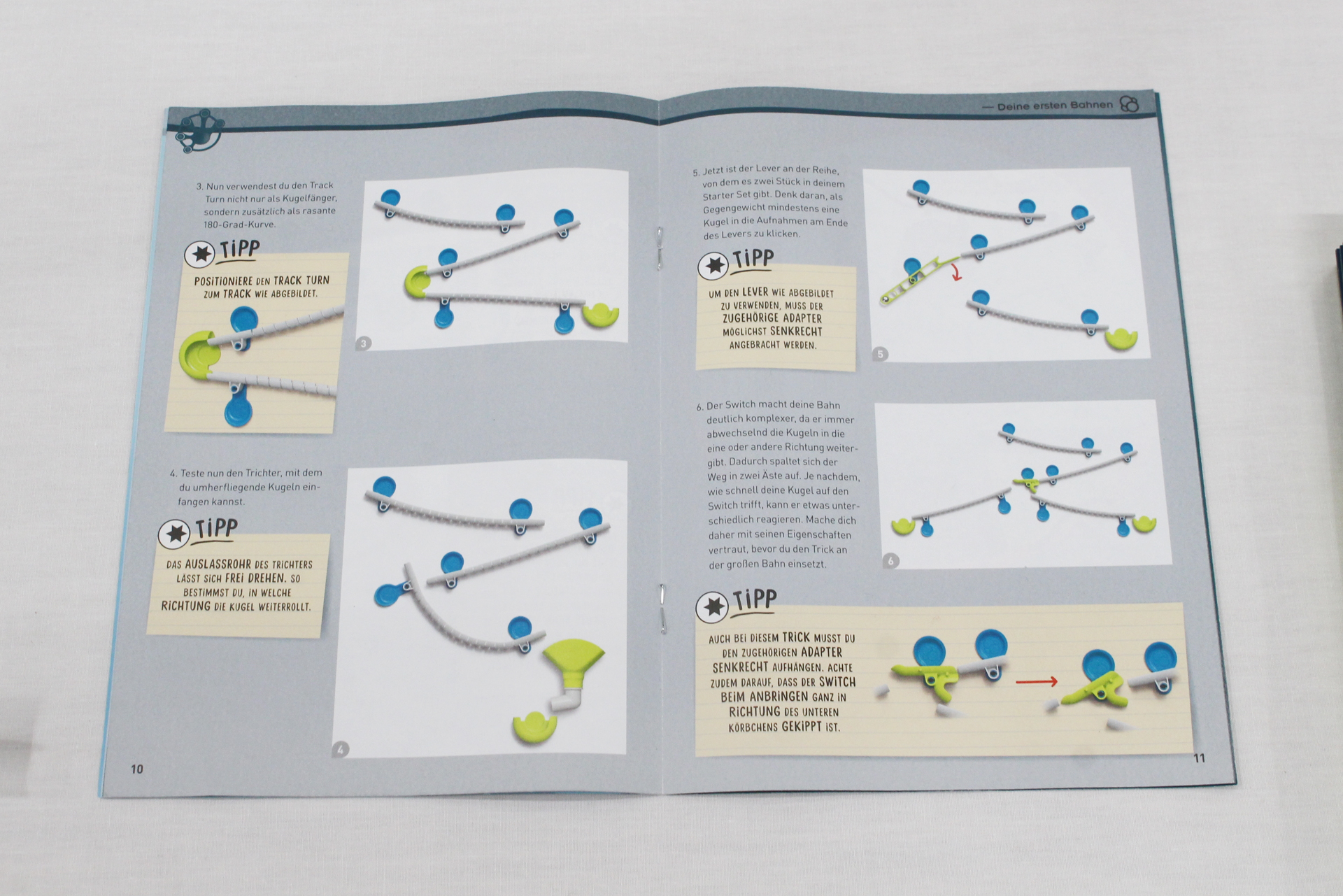 レールの設置方法などが詳しく書かれた説明書も日本語化される予定