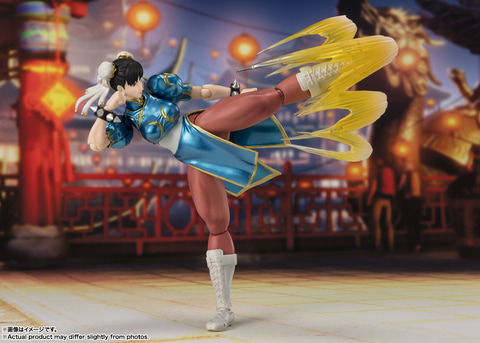 ストリートファイター　フィギュア　リュウ　春麗 ストリートファイター」よりリュウと春麗がS.H.Figuartsで装い