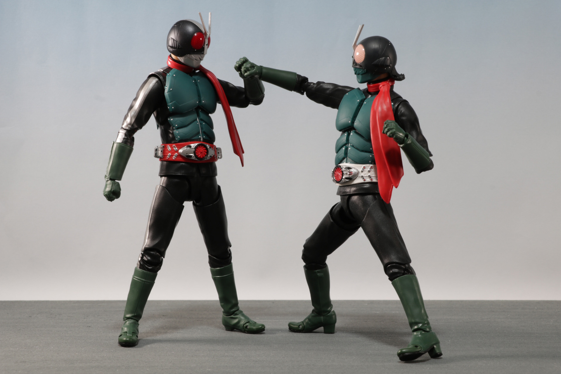 仮面ライダーと仮面ライダー第2号との戦い