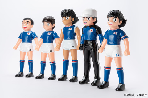 キャプテン翼　若林源三 ソフビ　フィギュア　Jr.ユース キャプテン翼」より大空翼＆若林源三のソフビフィギュアが予約開始