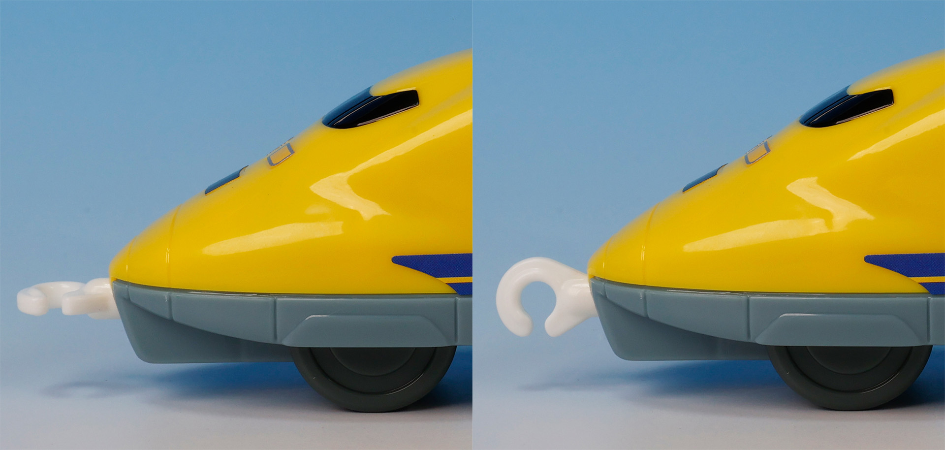 連結器部分は回転させることもできる