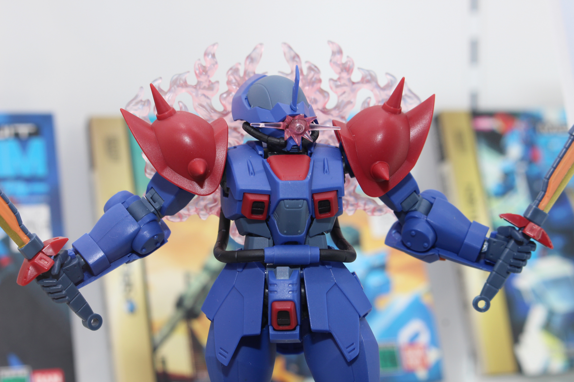 ゲームの登場MSとして独自の進化を遂げた機体を忠実に再現している