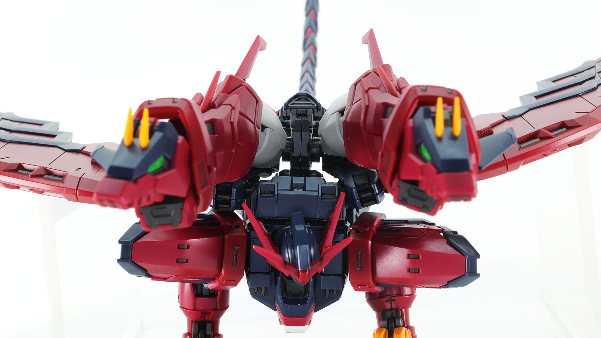 いっきに竜のスタイリングになってきました