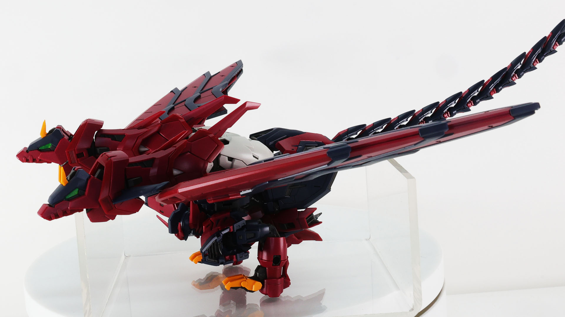 いっきに竜のスタイリングになってきました