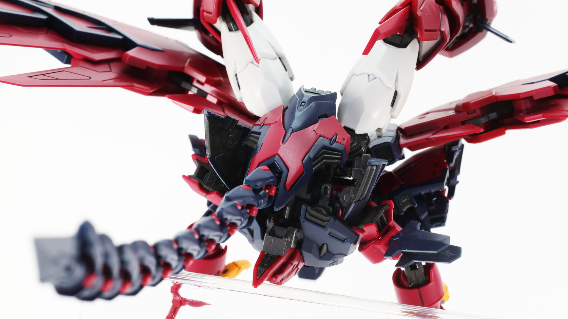 しっぽが長くてさらに竜感を演出しています