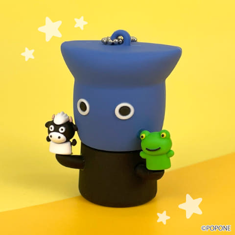 mamechan様オーダー品　カエルパペット　ピッピとチッチ お笑いコンビ「パペットマペット」のうしくんやカエルくんたちが全長