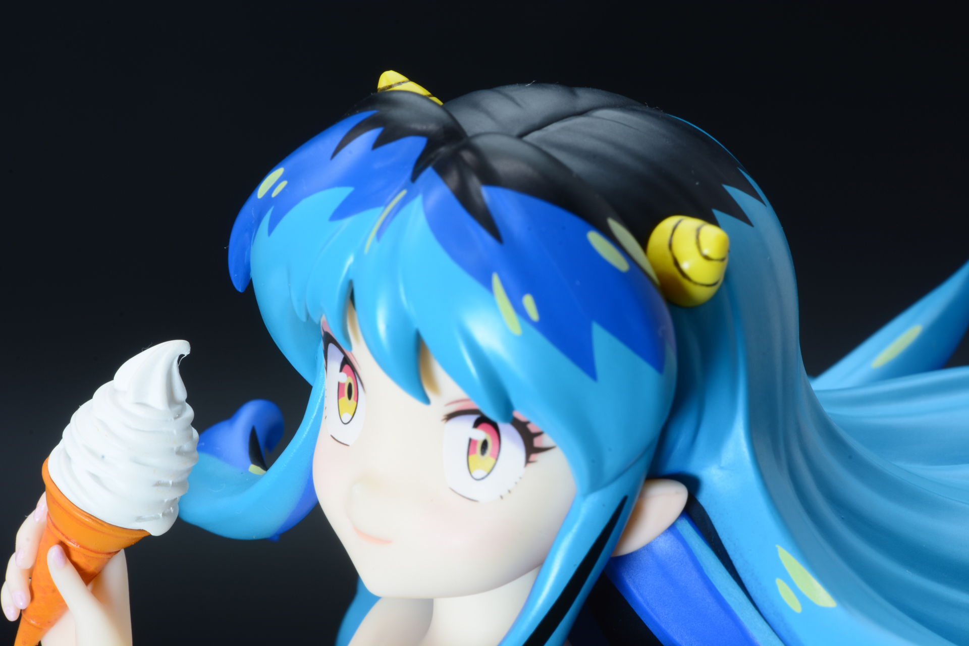 複雑な髪の毛の塗り分けは原作ファンには特に嬉しいところだ