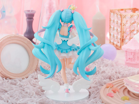 おりおん　イレイナ　古手川唯　ユーベル　初音ミク　フィギュア 透けるツインテール! フィギュア「POP UP PARADE 初音ミク