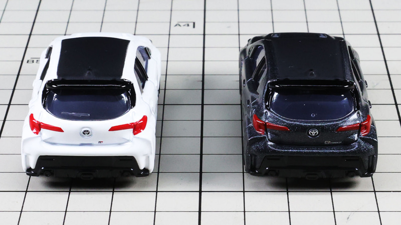 リア：ハッチバックスタイルで小気味よくまとめられたデザインになっています