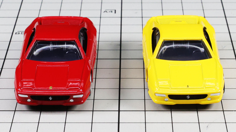 フロント：ルーフへ向かって全体が絞り込まれていく様子がスーパーカーそのものを表現しています