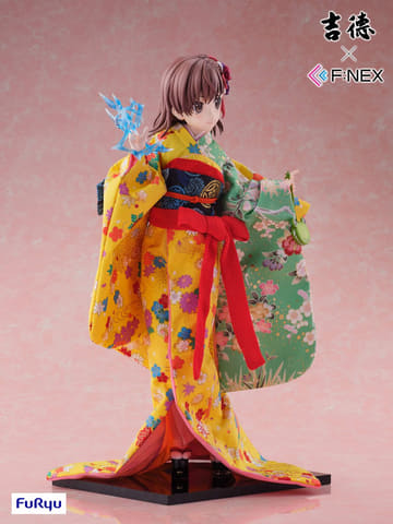 友禅を纏う御坂美琴の日本人形が登場！ 「吉徳×F:NEX 御坂美琴 日本