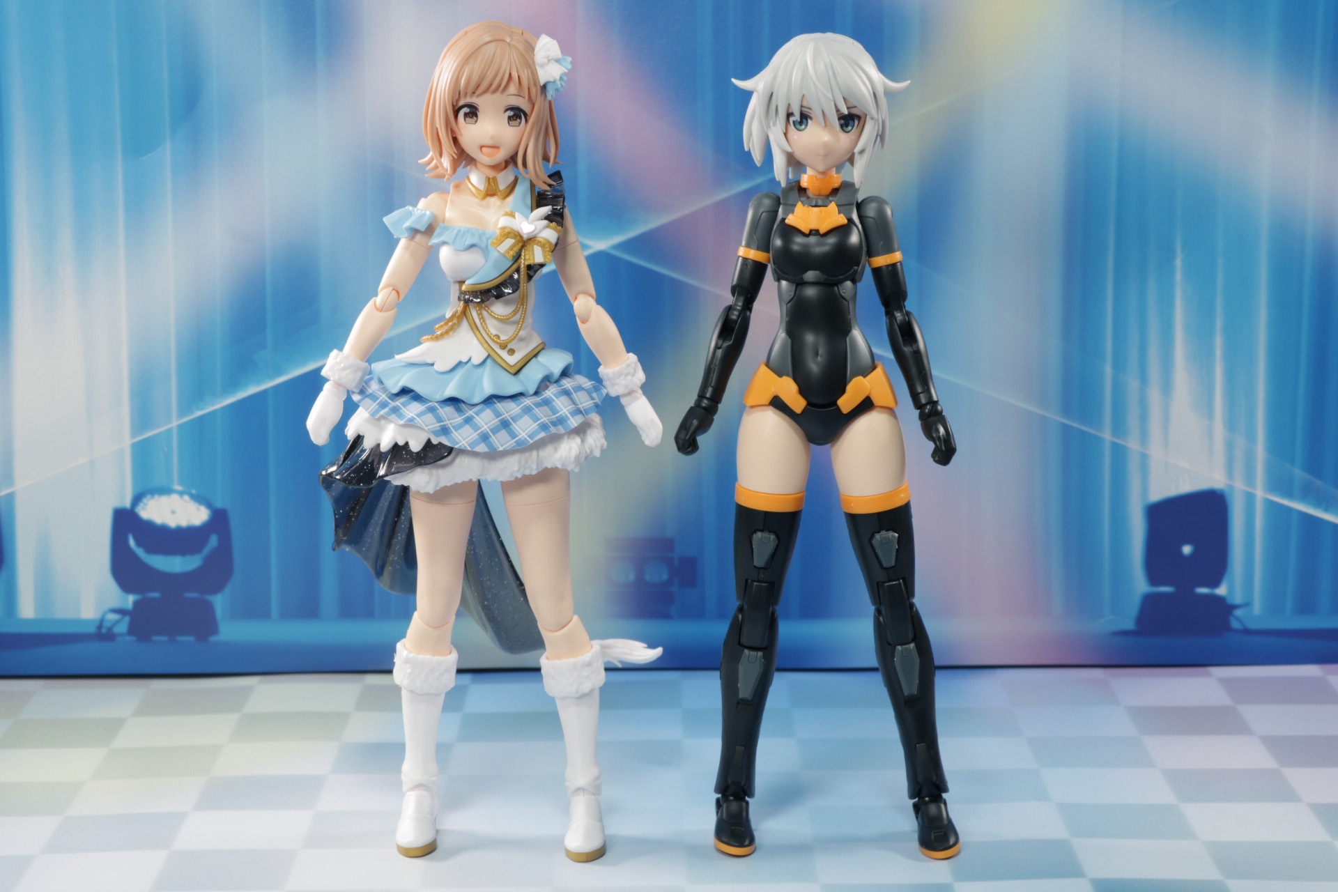 「30MS SIS-G00 リシェッタ[カラーA]」と「30MS 櫻木真乃」のサイズ比較