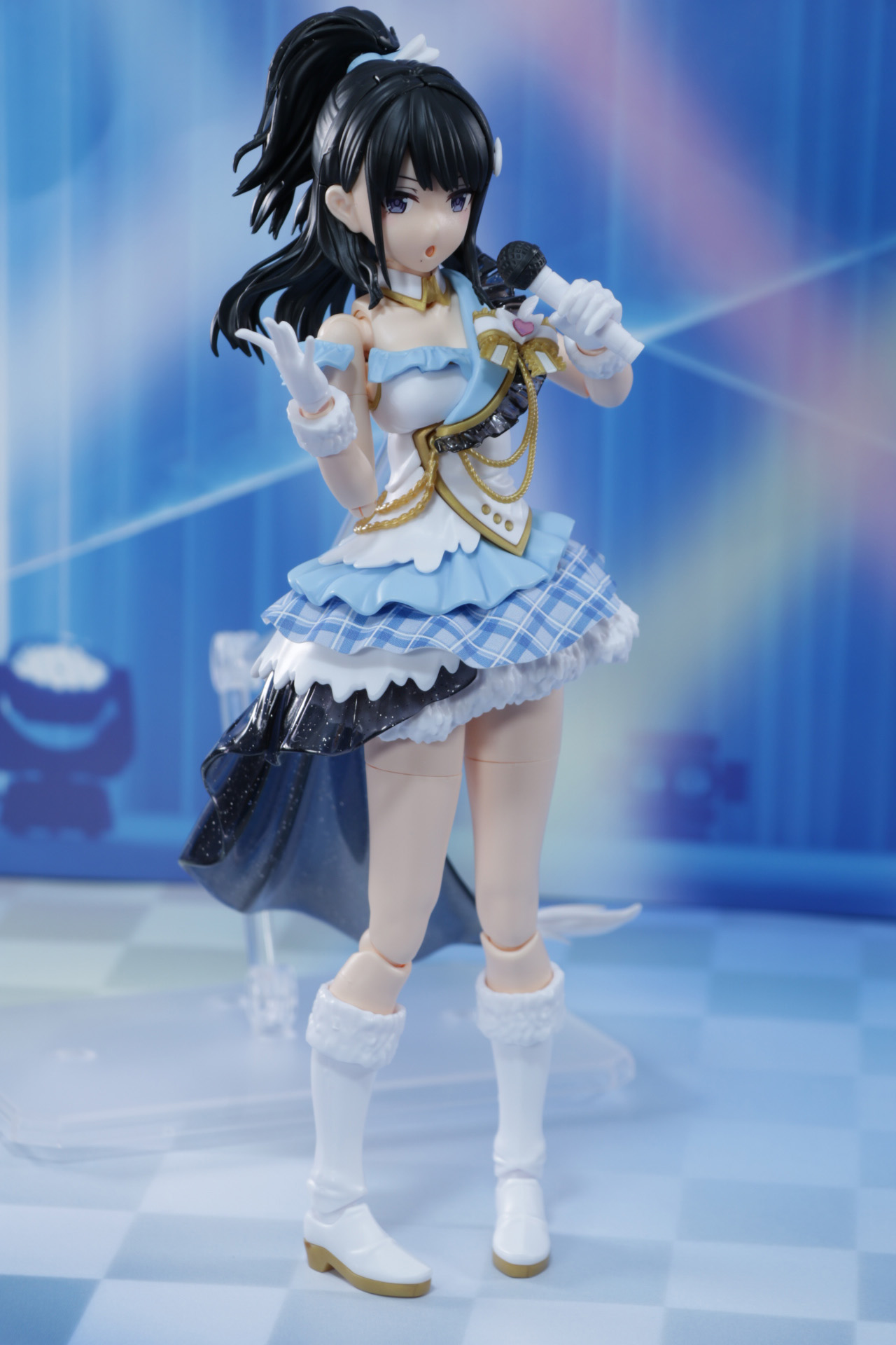 「30MS オプションヘアスタイル&フェイスパーツセット 風野灯織」と「30MS オプションボディパーツ ビヨンドザブルースカイ1[カラーA]」