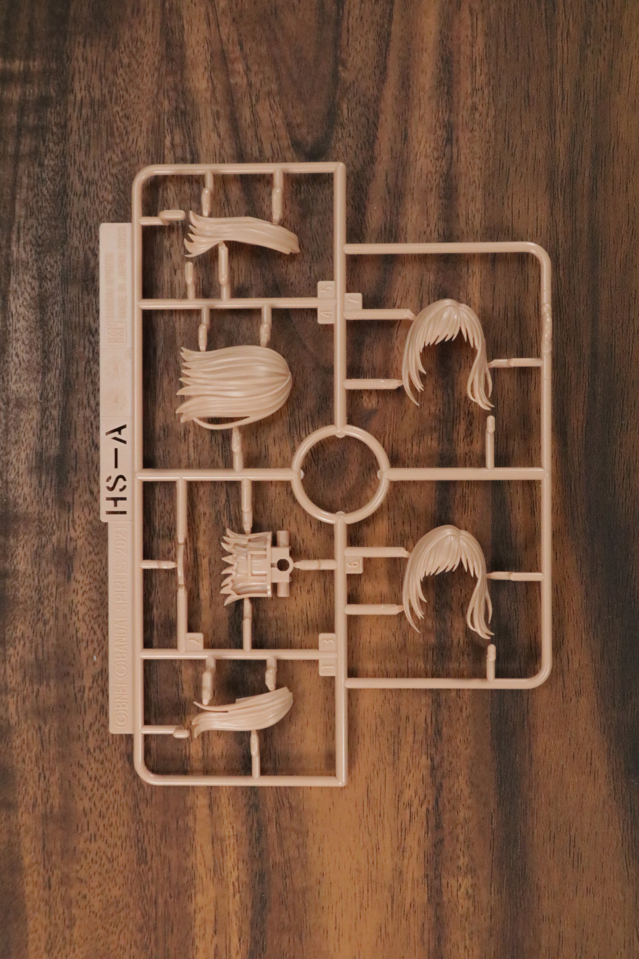 櫻木真乃のヘアスタイルパーツ