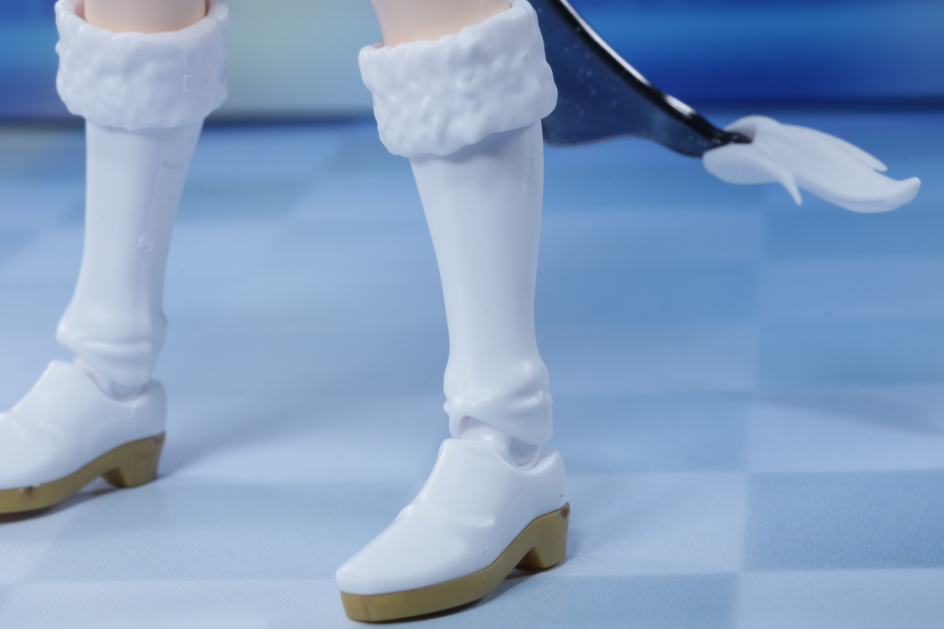 ブーツもしわの表現がしっかりと入っており、材質表現が確認できる