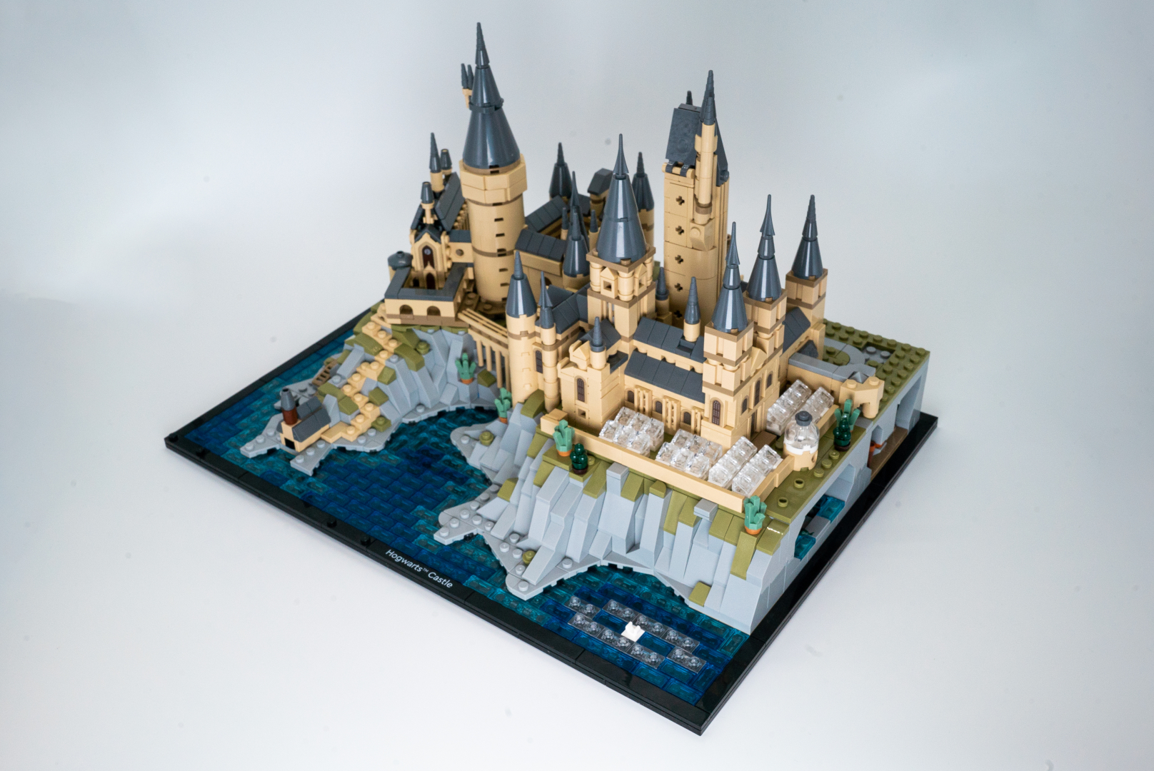 袋21の完成品。まさにホグワーツ城といったビジュアルになった！