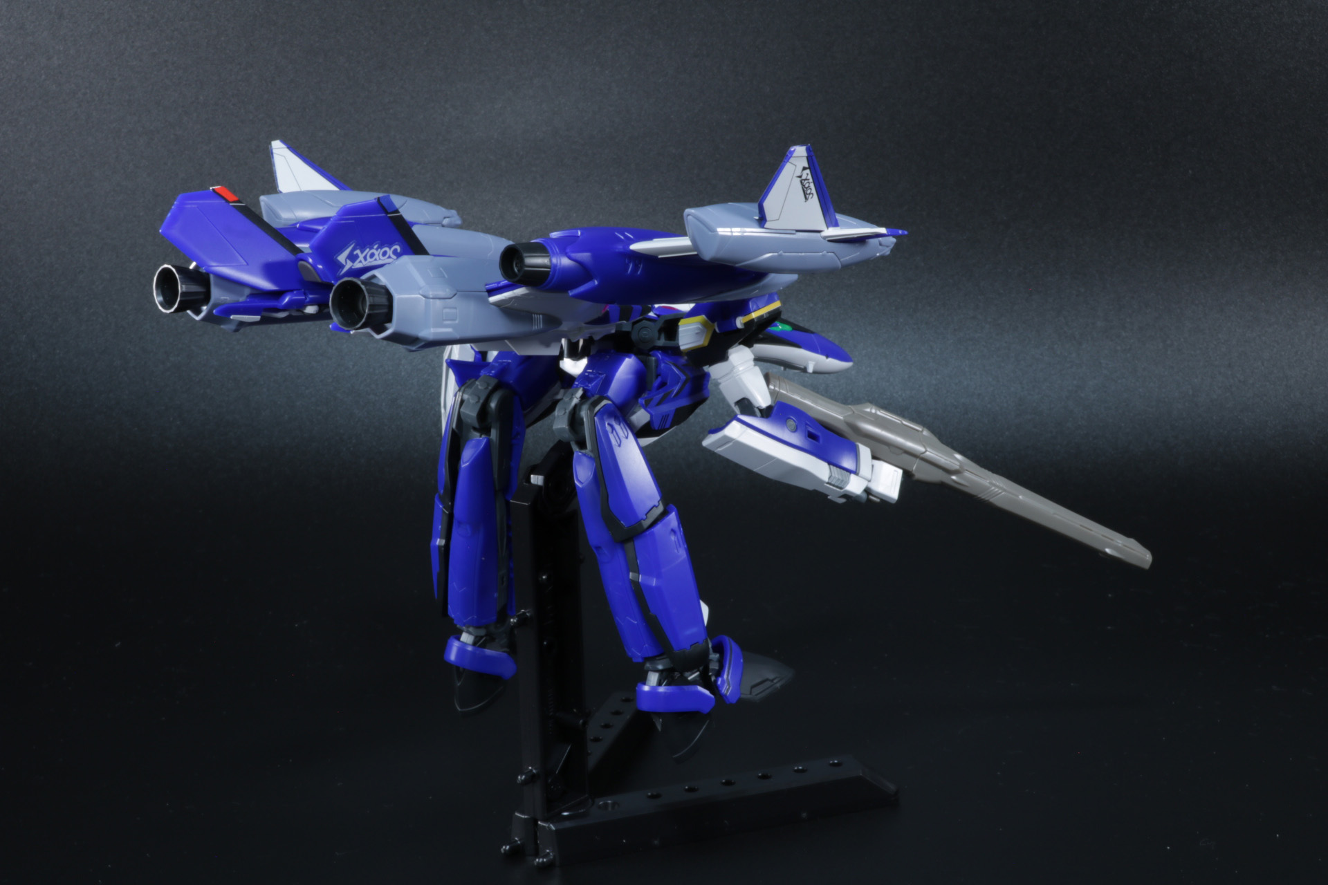 コクピット内のパイロットフィギュアもキャノピー越しに視認できる