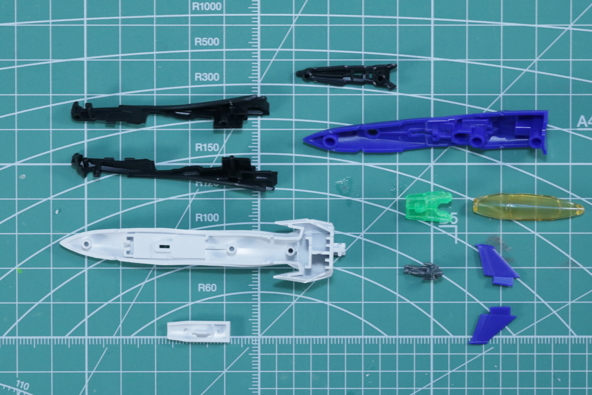 マーキングシールでディテールアップ