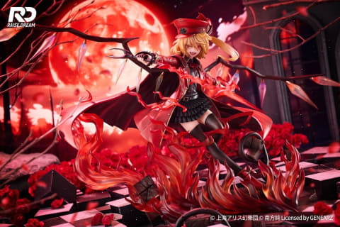 東方Project」より紅き軍服姿の妹吸血鬼「フランドール