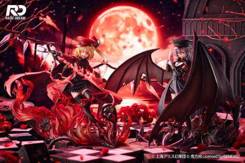 東方Project」より紅き軍服姿の妹吸血鬼「フランドール