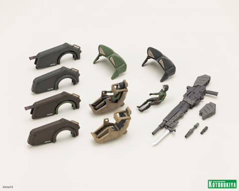 陸上自衛隊07式戦車 なっちん」より武装が強化されたEX仕様のなっちん