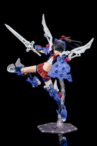 美少女プラモ「メガミデバイス」より“蒼炎”の対となる紅き炎を纏った