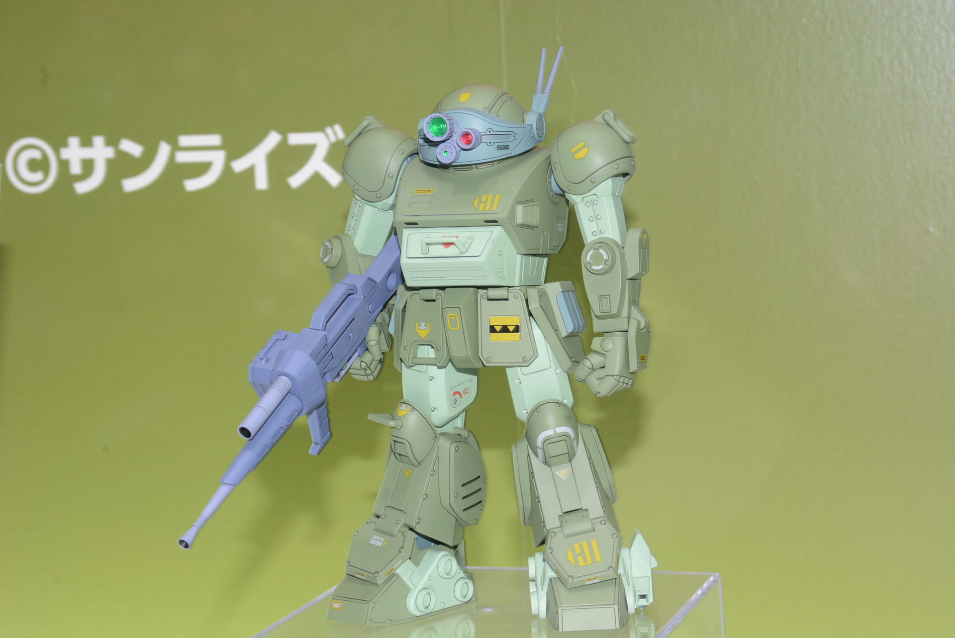 ウェーブが12月に発売予定の「スコープドッグ」は、現在でも語り継がれるタカラの傑作キットと同じ1/24スケールに挑戦している