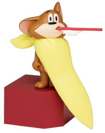 「歯磨きをしてもらうジェリー」