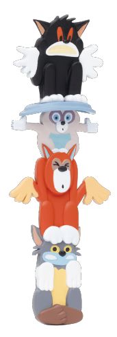 「トーテムポールになったトムと仲間たち」