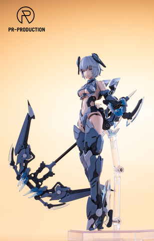 美少女メカプラモ「Project 狩 シリーズ 漣」予約開始。武装時は可変式