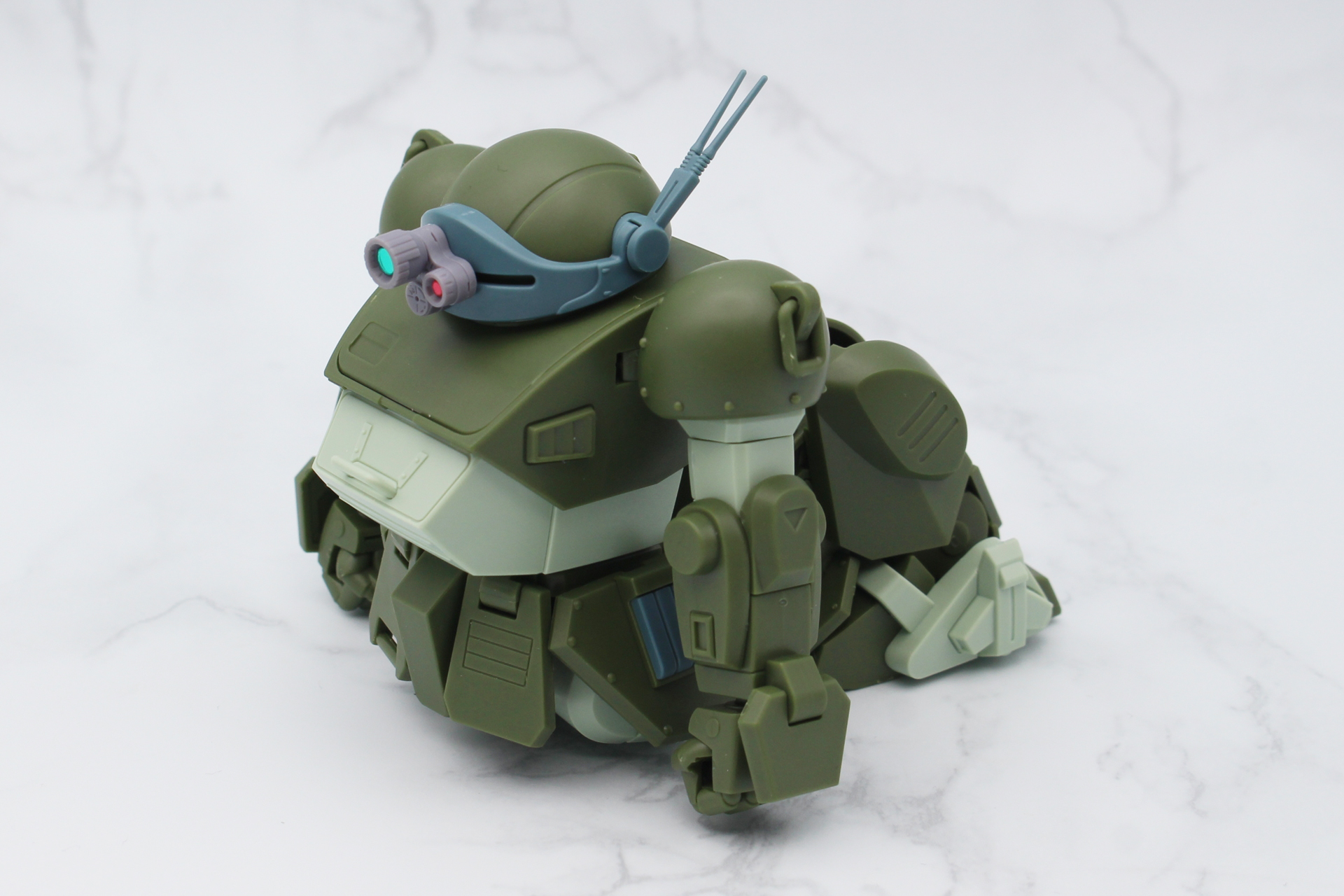 降着ポーズのショット。パイロットフィギュアが欲しくなる