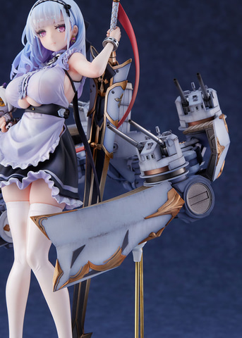 アズールレーン」に登場する軽巡洋艦・ダイドーを1/7スケールで立体化