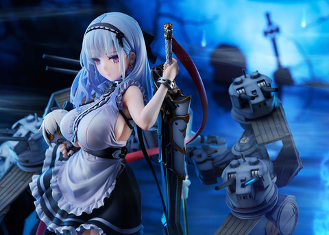 アズールレーン」に登場する軽巡洋艦・ダイドーを1/7スケールで立体化